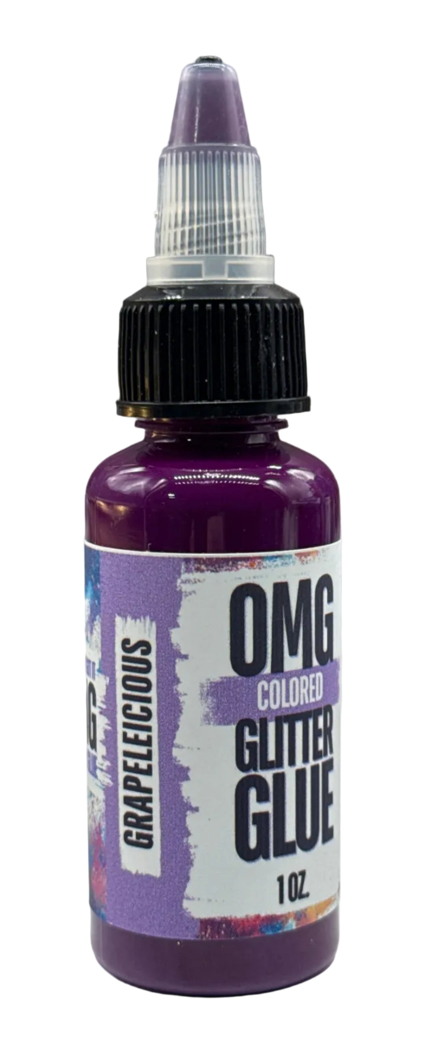 OMG Colored Glitter Adhesive - Quick Drying
