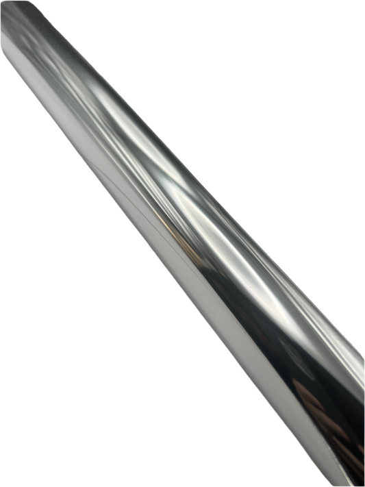 Metallic Textile Foil - Bright Silver