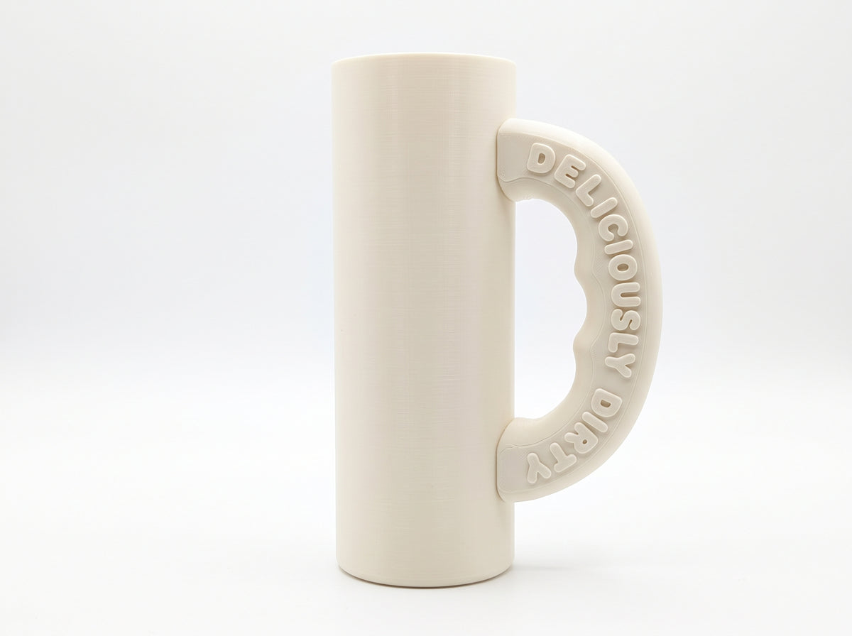 Deliciously Dirty Tumbler Handle 3D Printing STL – Digital Download