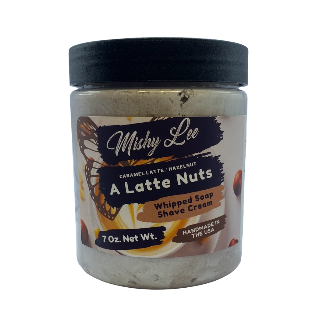 A Latte Nuts Whipped Soap and Shave - 7 Oz.
