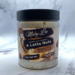 A Latte Nuts Whipped Soap and Shave - 7 Oz.