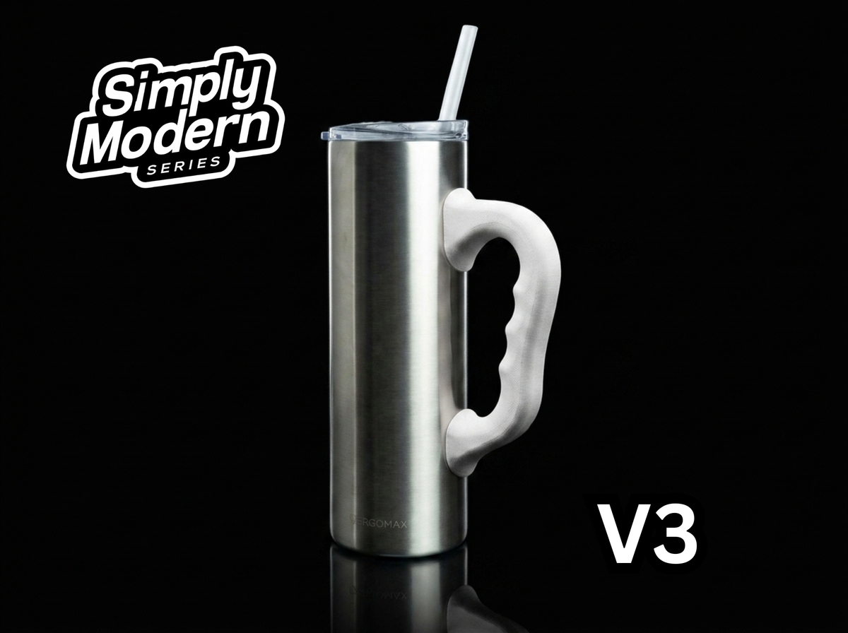 3D Printed Tumbler Handles - Multiple Designs - Simply Modern Series