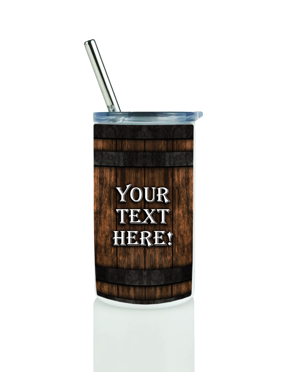 Whiskey Combo Barrel Skinny Tumbler Mini Shot Glass Tumbler Set - 3 Oz