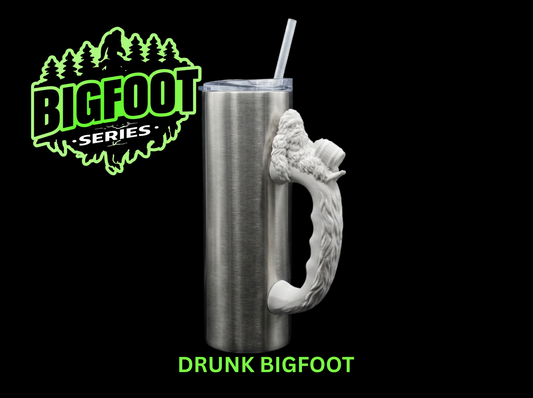 Drunk Bigfoot Tumbler Handle 3D Printing STL – Digital Download