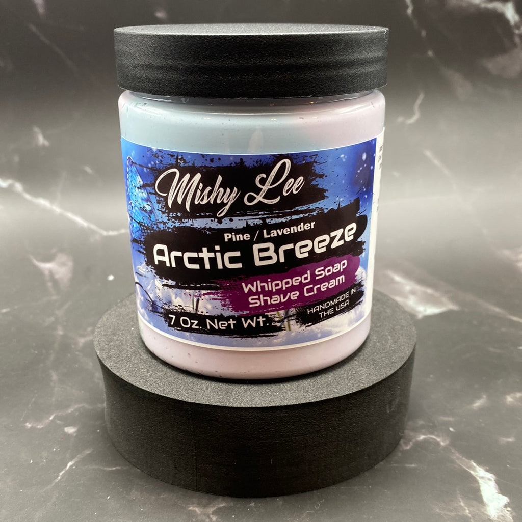 Arctic Breeze Whipped Soap and Shave - 7 Oz.