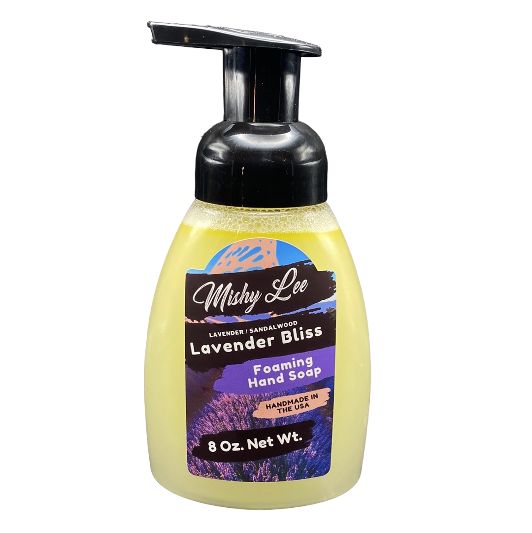 Lavender Bliss 8 Oz - Mishy Lee Foaming Hand Soap