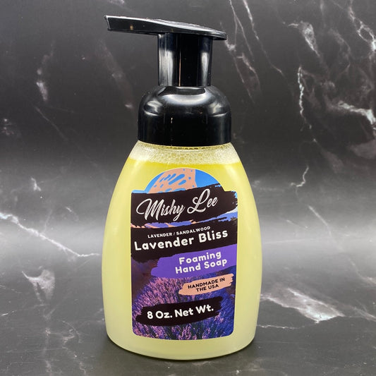 Lavender Bliss 8 Oz - Mishy Lee Foaming Hand Soap