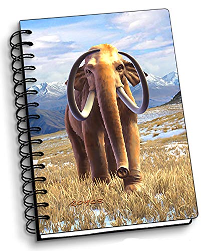 3D Spiral Notebook - Mammoth