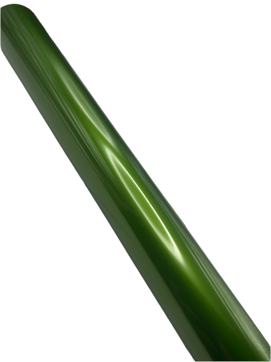 Metallic Textile Foil - Grass Green