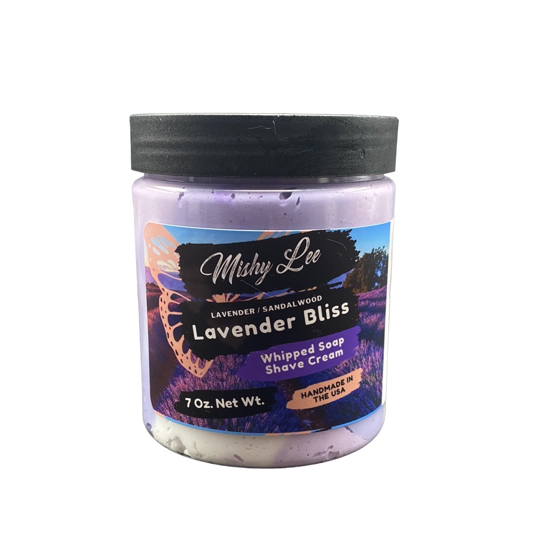Lavender Bliss Whipped Soap and Shave - 7 Oz.