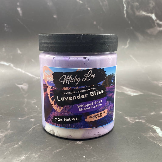Lavender Bliss Whipped Soap and Shave - 7 Oz.