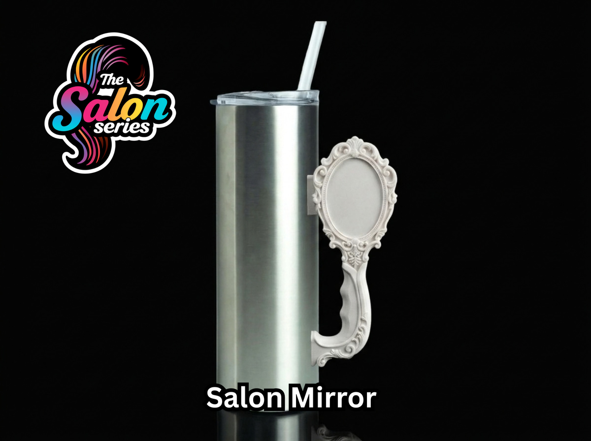 3D Printed Tumbler Handles - Multiple Designs - Salon Series