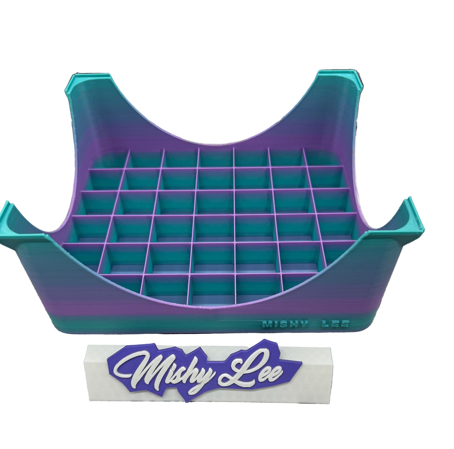 3D Printed 42 Count Alcohol Ink / Marbling Paint Holder - Stackable