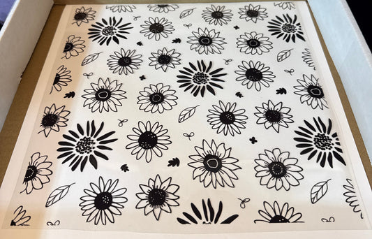 Black Floral - #16