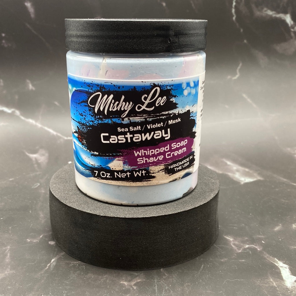 Castaway Whipped Soap and Shave - 7 Oz.