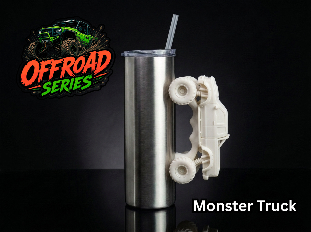 3D Printed Tumbler Handles - Multiple Designs - Off-Road Series