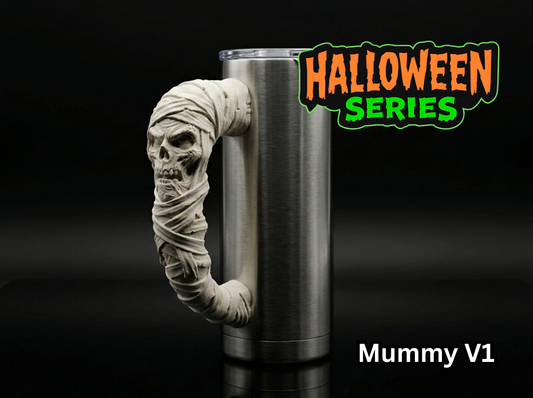 Mummy V1 Tumbler Handle 3D Printing STL – Digital Download
