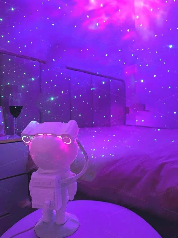 Star Projector Galaxy Night Light Astronaut