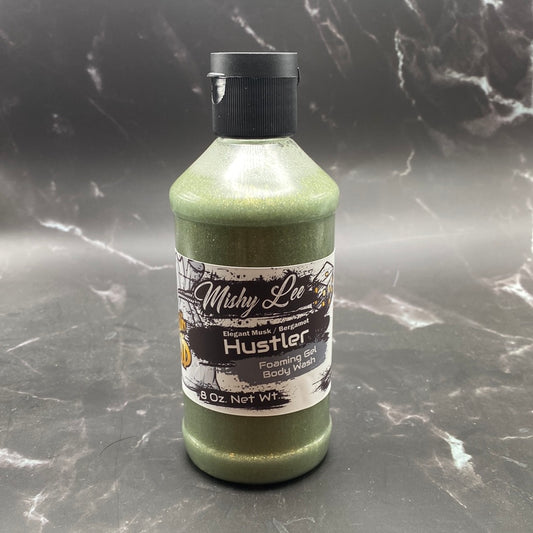 Hustler 8 Oz - Mishy Lee Foaming Body Wash Gel