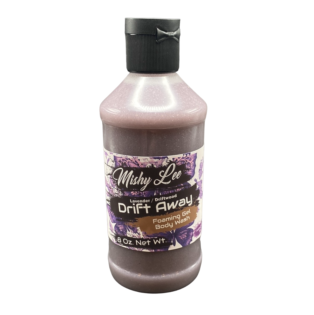 Drift Away 8 Oz - Mishy Lee Foaming Body Wash Gel