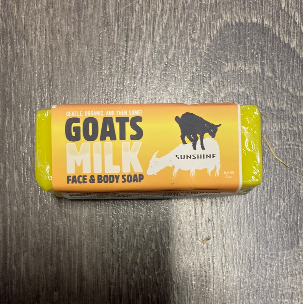 Goats Milk Soap Bar - Sunshine