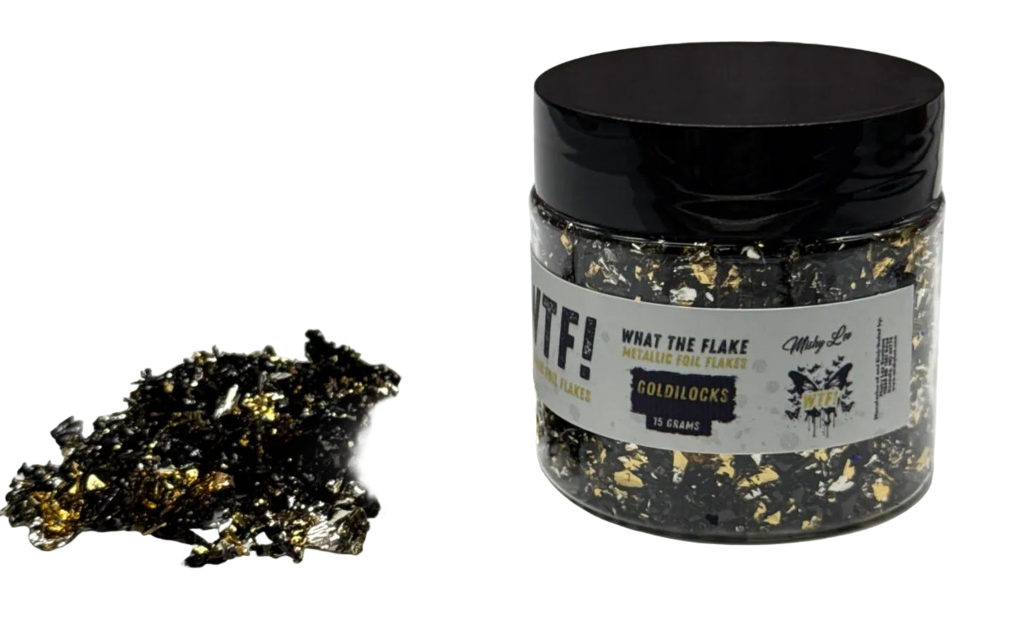 WTF Metallic Foil Flakes - Goldilocks
