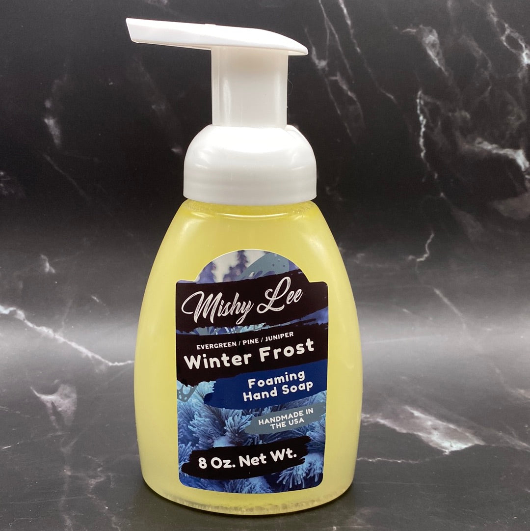 Winter Frost 8 Oz - Mishy Lee Foaming Hand Soap