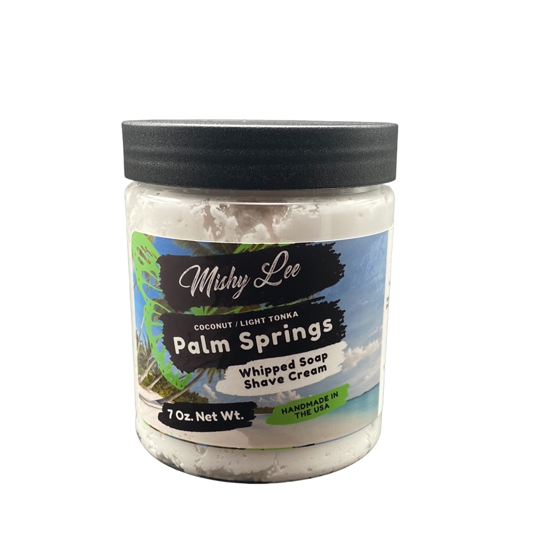 Palm Springs Whipped Soap and Shave - 7 Oz.