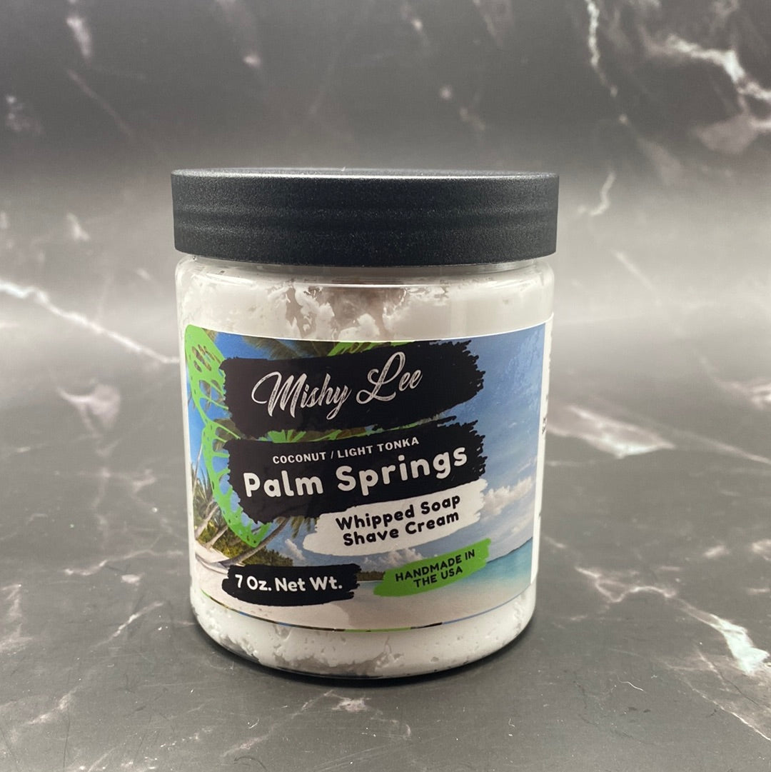 Palm Springs Whipped Soap and Shave - 7 Oz.