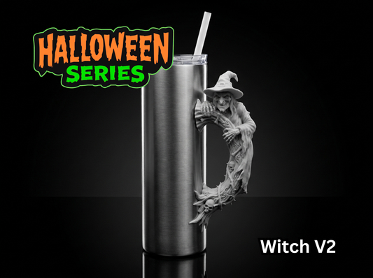 Witch V2 Tumbler Handle 3D Printing STL – Digital Download