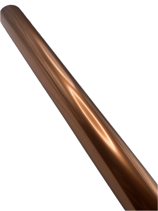 Metallic Textile Foil - Cinnamon