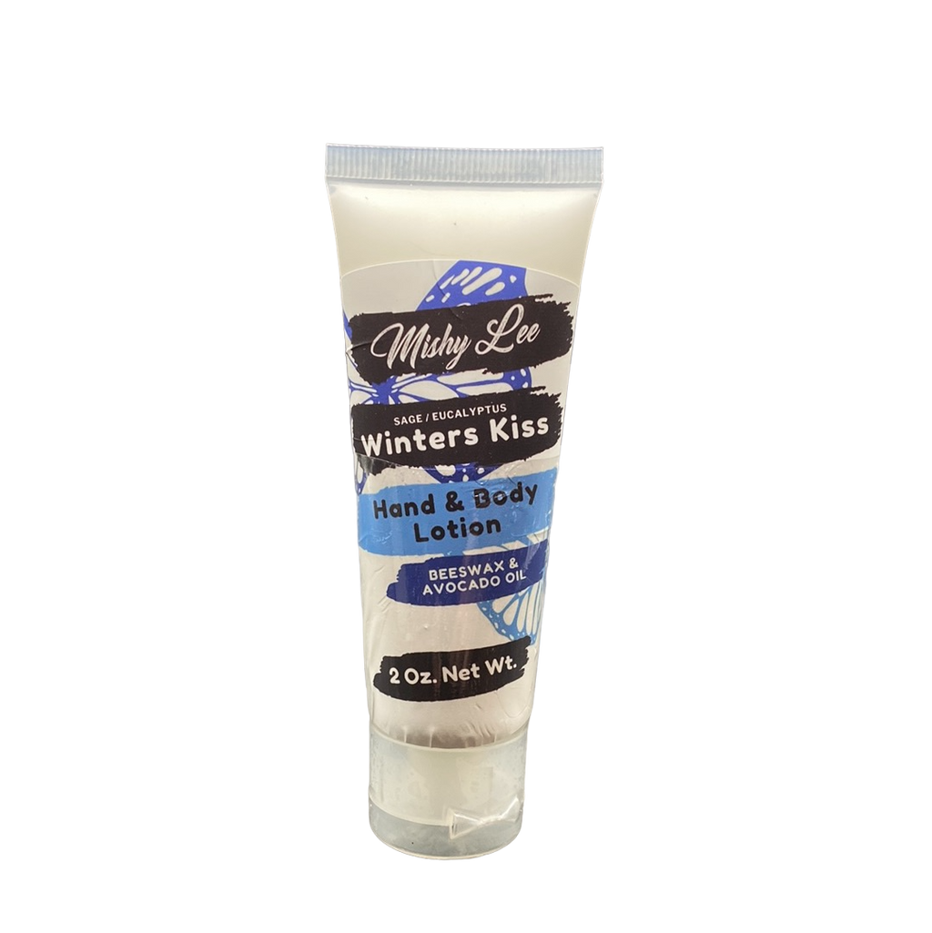 Winters Kiss 2 Oz - Mishy Lee Beeswax and Avocado Hand & Body Lotion