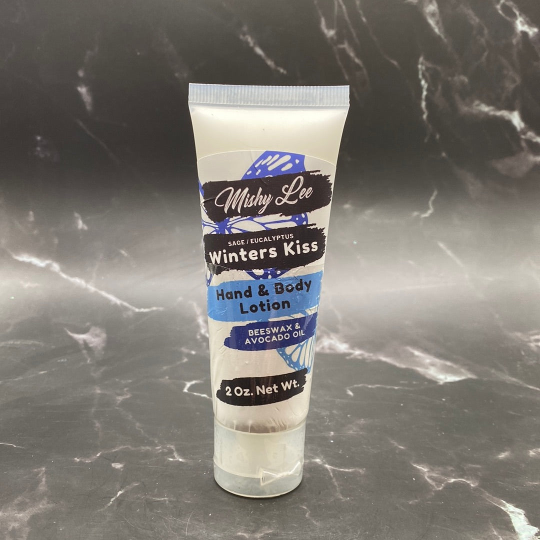 Winters Kiss 2 Oz - Mishy Lee Beeswax and Avocado Hand & Body Lotion