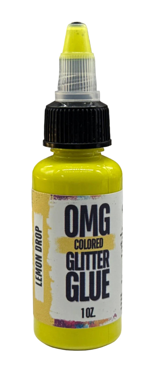 OMG Colored Glitter Adhesive - Quick Drying