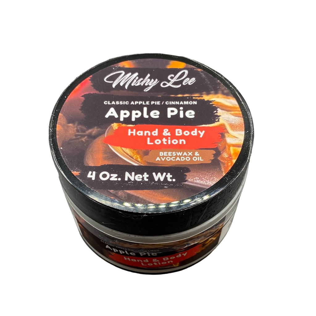 Apple Pie 4 Oz - Mishy Lee Beeswax and Avocado Hand & Body Lotion