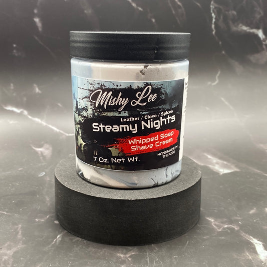 Steamy Nights Whipped Soap and Shave - 7 Oz.