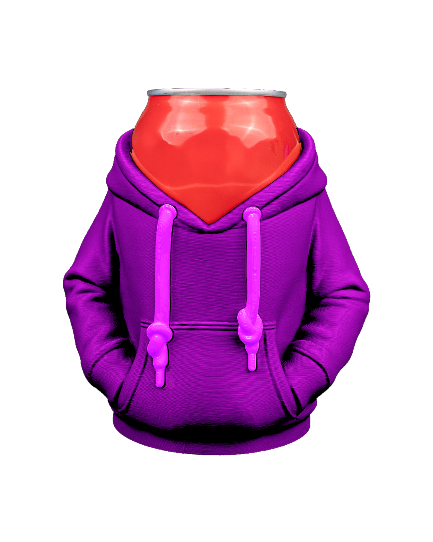3D Printed Hoodie Can Holder - Multiple Colors