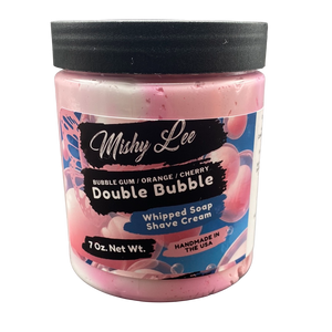 Double Bubble Whipped Soap and Shave - 7 Oz.