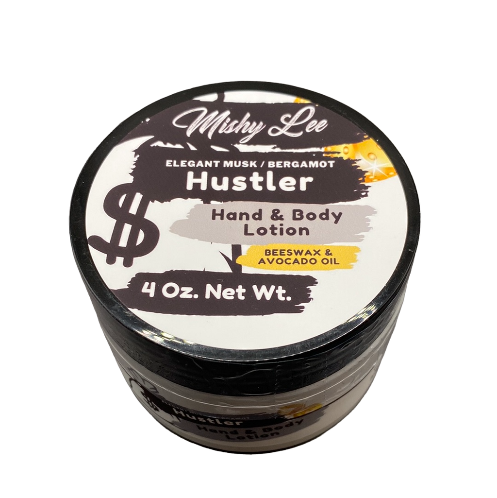 Hustler 4 Oz - Mishy Lee Beeswax and Avocado Hand & Body Lotion