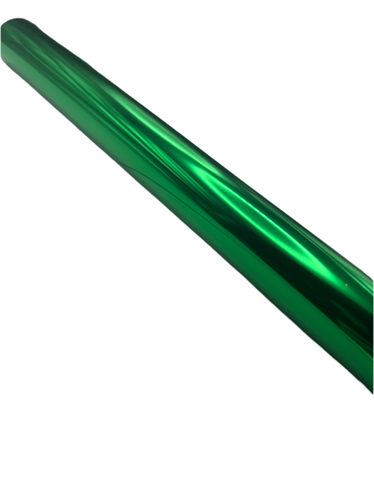 Metallic Textile Foil - Green