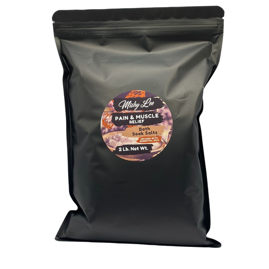 Pain Relief Bath Soak Salts - 2 Lb.