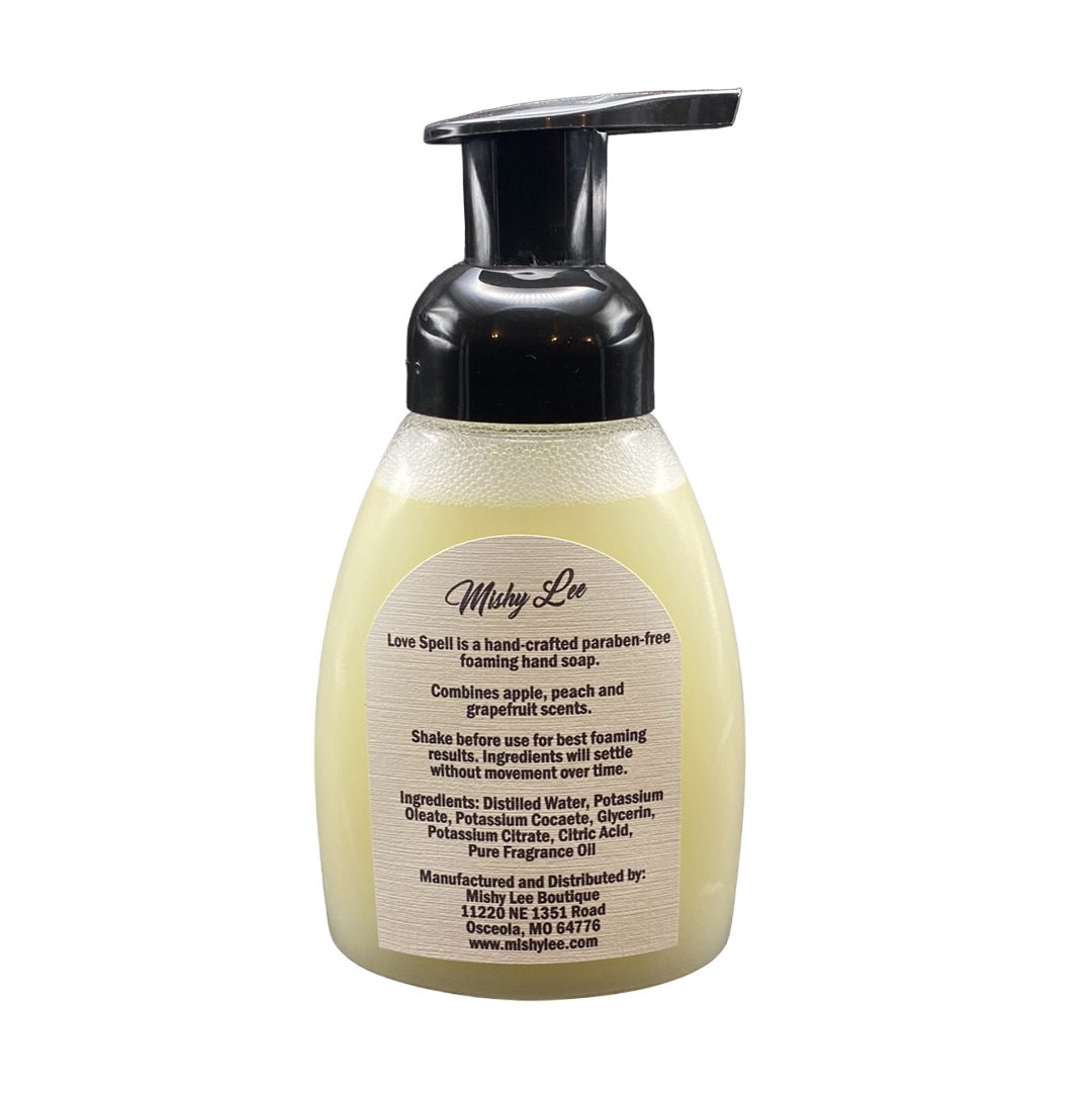 Love Spell 8 Oz - Mishy Lee Foaming Hand Soap