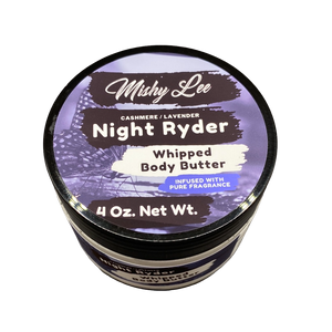 Night Ryder 4 Oz - Deep Hydrating Whipped Body Butter w/Pure Fragrance Oils