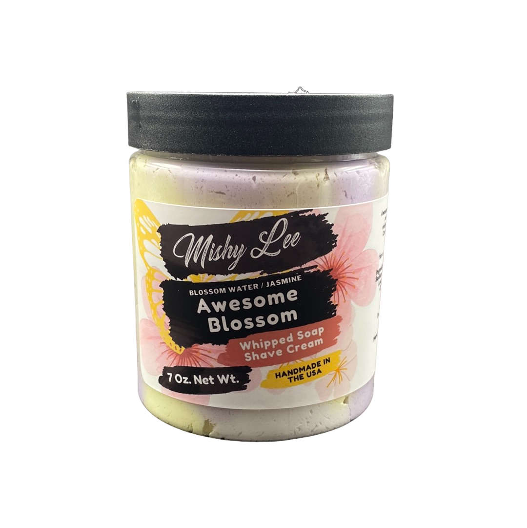 Awesome Blossom Whipped Soap and Shave - 7 Oz.