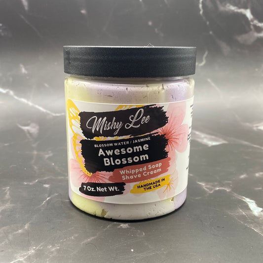 Awesome Blossom Whipped Soap and Shave - 7 Oz.