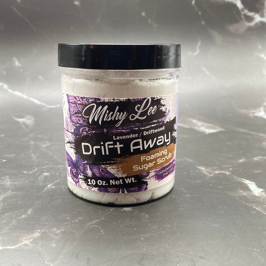 Drift Away Foaming Sugar Scrub - 10 Oz.