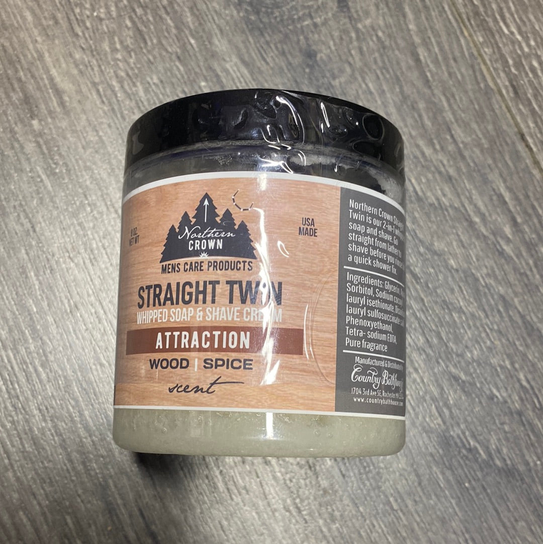 Mens Whipped Soap and Shave - Attraction