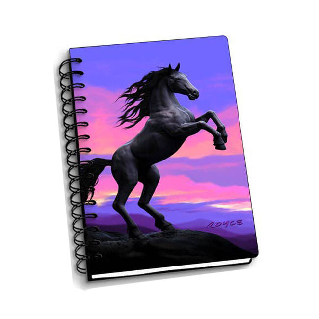 3D Spiral Notebook - Stallion