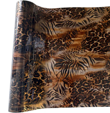 Metallic Textile Foil - Archie Animal