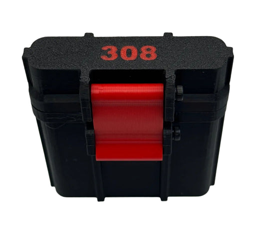3D Printed 308 5-Count Ammo Box - Customizable